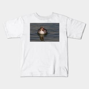 Mrs. Red-breasted Merganser Kids T-Shirt